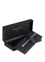 CARAN d'ACHE Ballpoint pen LÉMAN, Color: BLUE/ SILVER (Image 1)