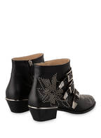 Chloé Stiefeletten SUSANNA mit Nietenbesatz , Farbe: SCHWARZ/ SILBER (Bild 1)