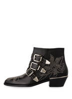 Chloé Stiefeletten SUSANNA mit Nietenbesatz , Farbe: SCHWARZ/ SILBER (Bild 1)