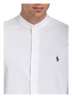 POLO RALPH LAUREN Piqué-Hemd Standard Fit mit Stehkragen, Farbe: WEISS (Bild 1)