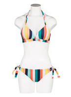 BEACHLIFE Neckholder-Bikini-Top CANDY STRIPE, Farbe: BLAU/ GRÜN/ ROSA (Bild 1)
