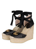 GUCCI Wedges, Farbe: SCHWARZ (Bild 1)