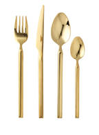 BROSTE COPENHAGEN 16-tlg. Besteckset TVIS, Farbe: GOLD (Bild 1)