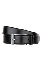 PORSCHE DESIGN Ledergürtel, Farbe: SCHWARZ (Bild 1)