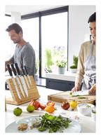 ZWILLING Kitchen knife ****VIER STERNE, Color: BLACK/ SILVER (Image 1)