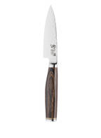 KAI Knife TDM-1700, Color: DARK BROWN/ SILVER (Image 1)