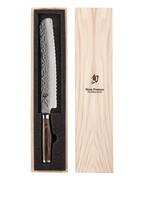 KAI Bread knife TDM-1705, Color: DARK BROWN/ SILVER (Image 1)