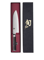 KAI Knife SANTOKU DM-0702, Color: BLACK/ SILVER (Image 1)
