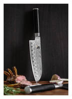 KAI Knife SANTOKU DM-0702, Color: BLACK/ SILVER (Image 1)