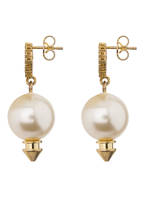 GUCCI Ohrstecker, Farbe: CRYSTAL CREAM (Bild 1)