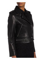 SANDRO Lederjacke, Farbe: SCHWARZ (Bild 1)