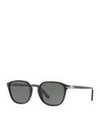 Persol Sonnenbrille PO3186S, Farbe: 95/58 - SCHWARZ/ DUNKELGRAU POLARISIERT (Bild 1)