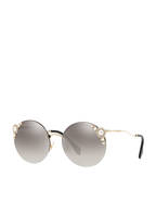MIU MIU Sonnenbrille MU 52TS, Farbe: VW75O0 - DUNKELGRAU/ GRAU VERLAUF VERSPIEGELT (Bild 1)