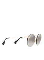 MIU MIU Sonnenbrille MU 52TS, Farbe: VW75O0 - DUNKELGRAU/ GRAU VERLAUF VERSPIEGELT (Bild 1)