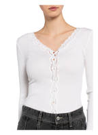 rosemunde Strickjacke BABETTE aus Seide , Farbe: WEISS (Bild 1)