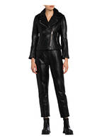 SANDRO Lederjacke, Farbe: SCHWARZ (Bild 1)