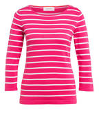 DARLING HARBOUR Pullover mit 3/4-Arm, Farbe PINK/ WEISS GESTREIFT (Bild 1)