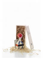 vitra Decorative figurine NO. 18, Color: CREAM/ ORANGE/ BLUE (Image 1)