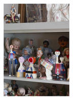 vitra Decorative figurine NO. 18, Color: CREAM/ ORANGE/ BLUE (Image 1)