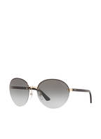 PRADA Sonnenbrille PR 68VS, Farbe: ZVN0A7 - DUNKELBRAUN/ GRAU VERLAUF (Bild 1)
