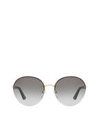 PRADA Sonnenbrille PR 68VS, Farbe: ZVN0A7 - DUNKELBRAUN/ GRAU VERLAUF (Bild 1)
