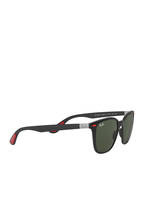 Ray-Ban Sonnenbrille RB4297M, Farbe: F60271 - MATT SCHWARZ/ GRÜN (Bild 1)