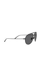 GIORGIO ARMANI Sonnenbrille AR 6093, Farbe: 300181 - MATT SCHWARZ/ GRAU (Bild 1)