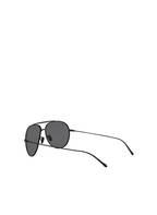 GIORGIO ARMANI Sonnenbrille AR 6093, Farbe: 300181 - MATT SCHWARZ/ GRAU (Bild 1)