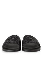 GUCCI Pantoletten GG SLIDE, Farbe: SCHWARZ (Bild 1)
