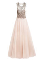 unique Abendkleid mit Stola, Farbe: ROSÉ (Bild 1)