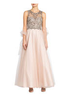 unique Abendkleid mit Stola, Farbe: ROSÉ (Bild 1)