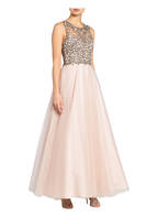 unique Abendkleid mit Stola, Farbe: ROSÉ (Bild 1)