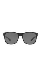 BVLGARI Sunglasses Sonnenbrille BV7033, Farbe: 901/81 - MATT SCHWARZ/ GRAU POLARISIERT (Bild 1)