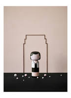 lucie kaas Decorative figurine COCO, Color: BLACK/ WHITE/ NUDE (Image 1)