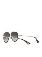 GUCCI Sonnenbrille GC000995, Farbe: 2300J1 - GOLD/ GRAU VERLAUF (Bild 1)