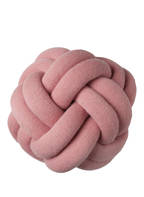DESIGN HOUSE Stockholm Decorative cushion KNOT, Color: PINK (Image 1)