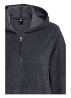 CALIDA Women’s bathrobe COSY SHOWER , Color: DARK GRAY (Image 1)