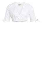 CocoVero Dirndlbluse KLARA, Farbe: WEISS (Bild 1)