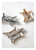 JONATHAN ADLER Bowl ZEBRA, Color: GOLD/ WHITE (Image 1)