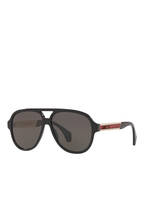 GUCCI Sonnenbrille GG0463S, Farbe: 1100L1 - SCHWARZ/ DUNKELBRAUN (Bild 1)