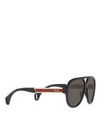 GUCCI Sonnenbrille GG0463S, Farbe: 1100L1 - SCHWARZ/ DUNKELBRAUN (Bild 1)