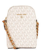 MICHAEL KORS Umhängetasche JET SET SIGNATURE, Farbe: VANILLA/ ACRN (Bild 1)
