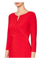LAUREN RALPH LAUREN Kleid mit 3/4-Arm in Wickeloptik , Farbe: ROT (Bild 1)