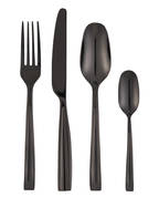 PINTINOX 24-piece Cutlery set INFINITO, Color: BLACK (Image 1)