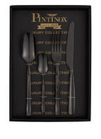 PINTINOX 24-piece Cutlery set INFINITO, Color: BLACK (Image 1)