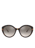 PRADA Sonnenbrille PR 18XS, Farbe: 2AU4P0 - HAVANA/ GRAU VERSPIEGELT (Bild 1)
