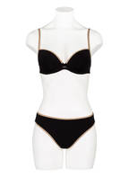MARYAN MEHLHORN Bügel-Bikini-Top PURA, Farbe: SCHWARZ/ BEIGE (Bild 1)