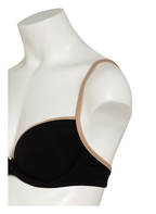 MARYAN MEHLHORN Bügel-Bikini-Top PURA, Farbe: SCHWARZ/ BEIGE (Bild 1)
