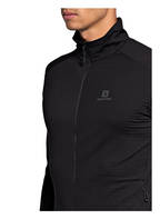 SALOMON Unterziehjacke OUTRACK, Farbe: SCHWARZ (Bild 1)