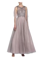 unique Abendkleid mit Stola , Farbe: ALTROSA/ SILBER (Bild 1)